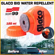 💦 SOFT 99 Glaco Big Water Repellant Liquid Super Wiper (120ml) Window Windscreen Mirror Cecair Kalis