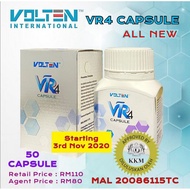 VR 4 VR4 CAPSULE KUNYIT HITAM VOLTEN (50BIJI)