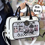 Black White Ita Bag JK Sling Bag Japanese Fashion Otaku Anime Bag For Girls Shoulder Bag For School