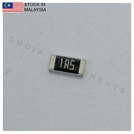 10PCS Taiwan-Grade 1.5R ±5%, 0603 SMD Resistor (1R5)