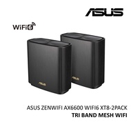 ASUS ZENWiFi AX (XT8) AX6600 TRI-BAND MESH WiFi 6 ROUTER 2PACK - BLACK