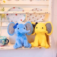 [Promosi Panas] Mainan Plush Gajah Berwarna-warni yang Menenangkan Bayi, Anak Patung Gajah Bayi 4.18
