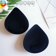 JESTINE Latex Bra Pad Inserts Cups Push Up Padding Triangle Bikini Swimwear Inserts For Women Bra Pa