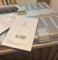 全新名牌 ELLE28寸25-30kg 行李箱旅行箱行李喼旅行喼 鋁料 aluminium  TSA lock 360度轆  baggage luggage suitcases  5yeara warranty   $1300only
