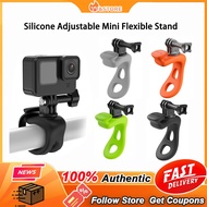 【NEW】Action Camera Mount Silicone Adjustable Mini Flexible Bracket For Gopro Insta360 DJI Action Camera Accessories