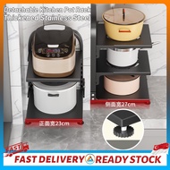 [READY STOCK] Adjustable Pot Rack Under Sink Organiser Sink Rack Kitchen Organiser Rack Kitchen Sink