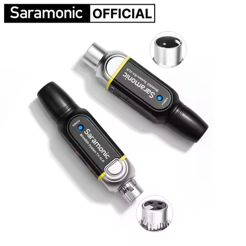 Saramonic Blink800 B2 60m 5.8GHz XLR GFSK Wireless Microphone for Instruments Dynamic&Self-powered M