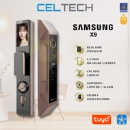 【2 YEAR WARRANTY】SAMSUNG X9 3D BIOMETRIC FACE & PALM VEIN RECOGNITION SMART LOCK DIGITAL LOCK | FING