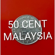 50 Cent Malaysia Coins