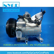 -- DENSO RECOND -- PERODUA MYVI 1.3 2003 FIRST MODAL LAMA  SV07C 4PK ND COMPRESSOR PM-2451