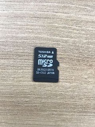 Toshiba microSD 512MB