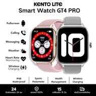 KENTO LITE smart watch นาฬิกาสมาร์ทwatch นาฬิกาสายสปอร์ตอัจฉริยะ บลูทูธ 2 โหมด รองรับภาษาไทย วัดความดันโลหิต ตรวจวัด ECG รองรับการชาร์จไร้สาย