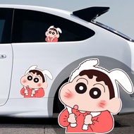 Motorcycle Stickers Fun Cute Crayons Car Window Fuel Tank Cap Decorative Stickers Laptop Stickers