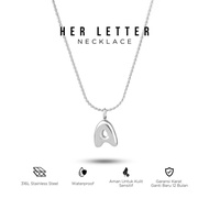 PROJECT NINETYSEVEN - HER LETTER Necklace - Premium Women's Necklace | Anti-Rust Initial Necklace