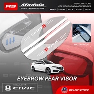 [𝐒𝐈𝐃𝐄 𝐌𝐈𝐑𝐑𝐎𝐑 𝐕𝐈𝐒𝐎𝐑] Honda NEW CIVIC FE 2022 - 2025 Rear View Rainproof Rain 2024 Car Accessories Bod