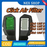 HONDA Click Air Filter Comp Air Cleaner Element Comp High Air Flow Click 125i v1 v2 v3 & 150i V1