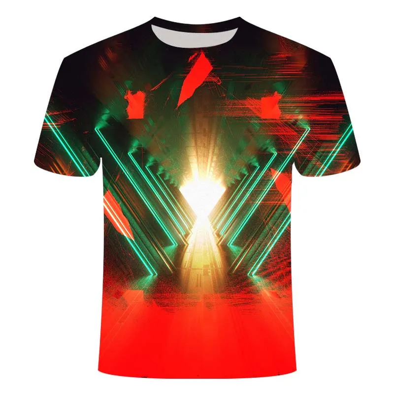 Tshirt Camouflage Tshirt Mens Fitness New Printed Tshirt Anime Clothes Large Size 6X