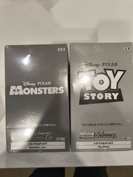 WS DISNEY PIXER 系列 Starter 初版 monsters Toy story