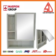 Wall Shelf Glass Mirror Wall Cabinet Mc-18 Maspion/Bathroom Mirror Shelf/Toilet Glass