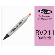 Focus Alcohol Marker 107- Purple, blue series