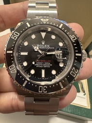 Rolex 126600 單紅 全套 2023年 Sea Dweller