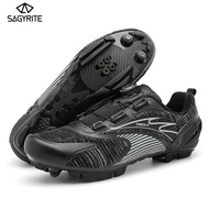 SAGYRITE 2023 New MTB Cycling Shoes for Men Women MTB SPD Self-Locking Cycling Shoes Mountain Bike Shoes Sneakers for Men Women