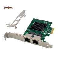 BCM5720 PCIE X1 Gigabit Ethernet Network Card Dual Port Server Network Adapter Card Compatible with 