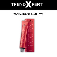 Schwarzkopf Igora Royal Color - 60ml Hair Dye Hair Colour Pewarna Rambut