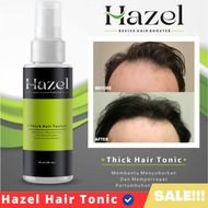 Hair Tonic Hazel Penumbuh Rambut Botak Cepat Panjang Tumbuh Alami Rambut Hitam Permanen 60ml