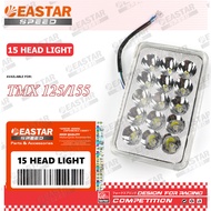 Motorcycle 15 Head Light Assembly TMX 125/155 Old Model 12-80V