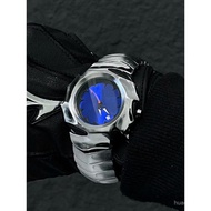 Y2k Alien Niche Design Men's Watch Non-oakley Mechanical Waterproof Luminous Band Calendar Trendy Wr