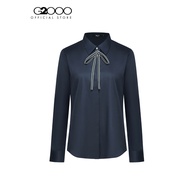 G2000 เสื้อเชิ้ตแบบทางการสำหรับผู้หญิง Slim Fit รุ่น 4622200379 NAVY