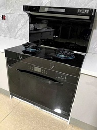 ❄️集成灶Integrated stove家用大吸力 抽油煙機廚房多功能 蒸烤消毒氣電兩用一體灶#集成灶#Integrated stove