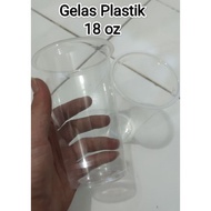 Gelas Plastik Pp 18 OZ / Gelas Cup Plastik 18 oz / Gelas plastik Cup /