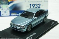 【現貨特價】1:43 Solido BMW M5 E39 5.0 V8 32V 2003 銀藍