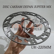 DISC PIRINGAN CAKRAM DEPAN 4 LUBANG BAUT MODEL POLOS TITANIUM UKURAN 190MM & 220MM TERSEDIA MOTOR MI