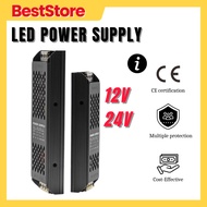LED Power Supply Adapter DC12V 24V LED Driver Transformer for Strip Light 60W/100W/200W/300W/400W