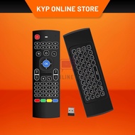 MX3 2.4G Air Mouse Keyboard Remote Control