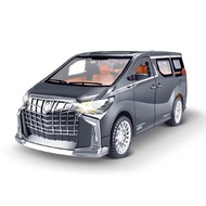 โมเดลรถ Toyota ALPHARD มีเสียงมีไฟ รถของเล่นเด็ก