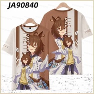 Uma Musume Pretty Derby Agnes Tachyon Cosplay Anime T-Shirt - Short Sleeve