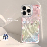 SS949 Softcase Silicone Feather Case Lucky DAY Bear Casing hp Compatible For Xiaomi redmi 15T A5 14C