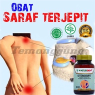 Obat syaraf saraf kejepit terjepit sarap terjepit sakit pinggang encok nyeri betis paha bokong tulang ekor punggug otot ketarik stenosifit