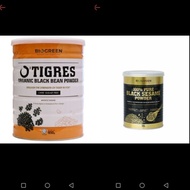 Biogreen O'Tiger sugar free & Biogreen Black Sesame Powder