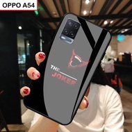 OPPO A54 - Softcase Glass Kaca - Joker - S23 - Casing Hp - OPPO A54 - Pelindung hp-Case Handphone - SoftCase Oppo A54 -