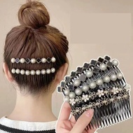 Sirkam Rambut Mutiara Simple Fashion Korea