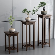 Solid Wood Plant Rack Balcony Plant Stand Floor To Ceiling Flower Pot Stand Indoor Plant Rack Outdoo