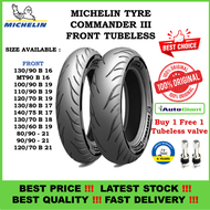 TAYAR MICHELIN COMMANDER III TOURING S (FRONT) RADIAL TYRE