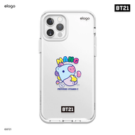 elago iPhone 12 BT21 Case (12 mini 12/12 Pro 12 Pro Max) ลิขสิทธิ์แท้ตัวแทนจำหน่ายถูกต้อง สินค้าพร้อ