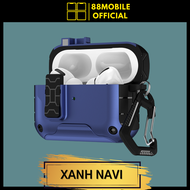 Vỏ Ốp Case AirPod EdgeLock Nam Châm Từ Tính Chống Sốc Giá Đỡ Điện Thoại dành cho tai nghe 4/Pro/Pro2