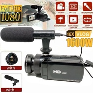 MorningSG HD 1080P 16x Zoom Digital Video Camera for Professional 4k 60fps Camera Camcorder Recordin